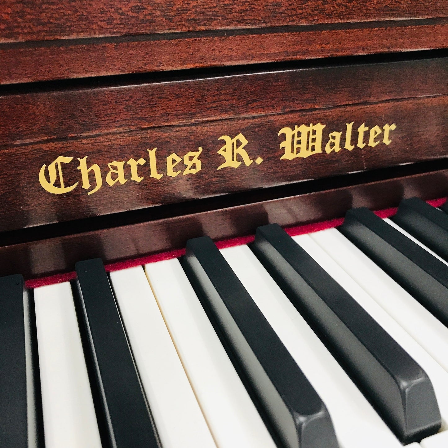 Charles Walter 1500 Upright Piano