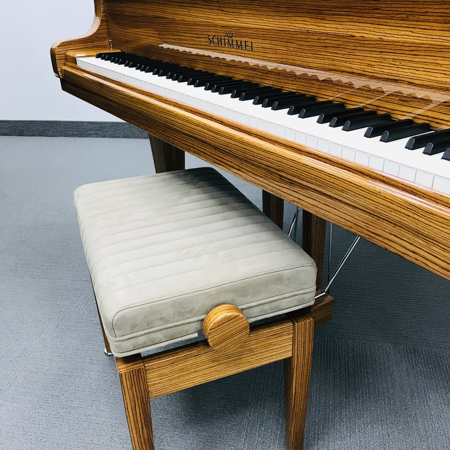 Schimmel C169 Grand Piano Zebrano