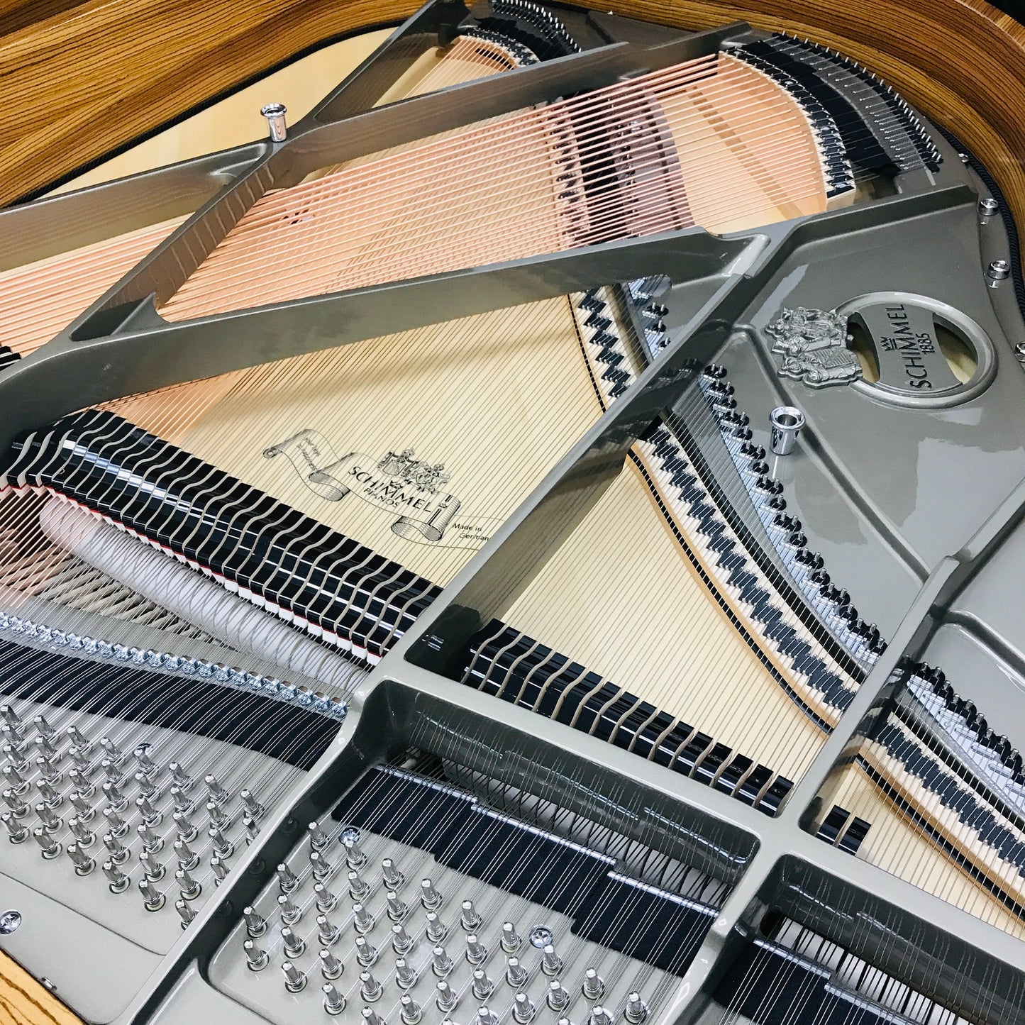 Schimmel C169 Grand Piano Zebrano