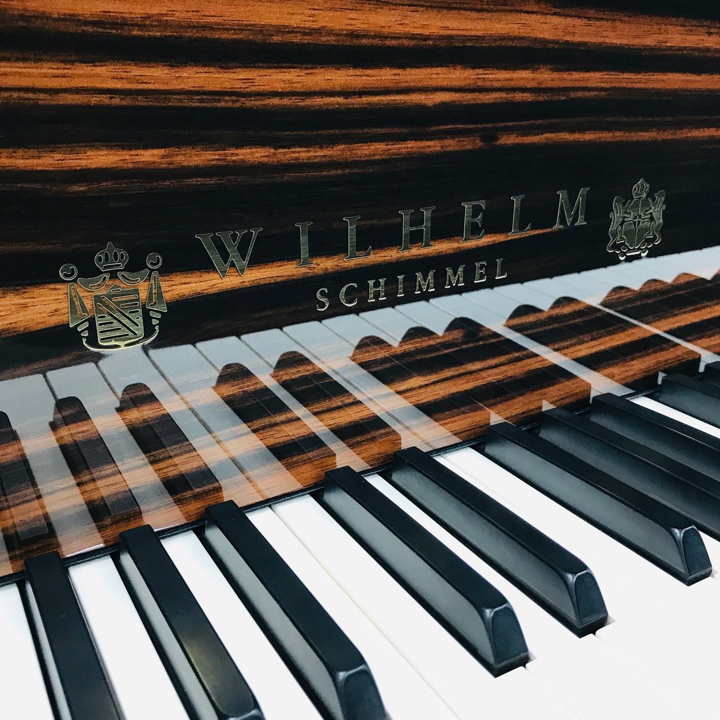 Schimmel W180 Macassar Ebony Grand Piano