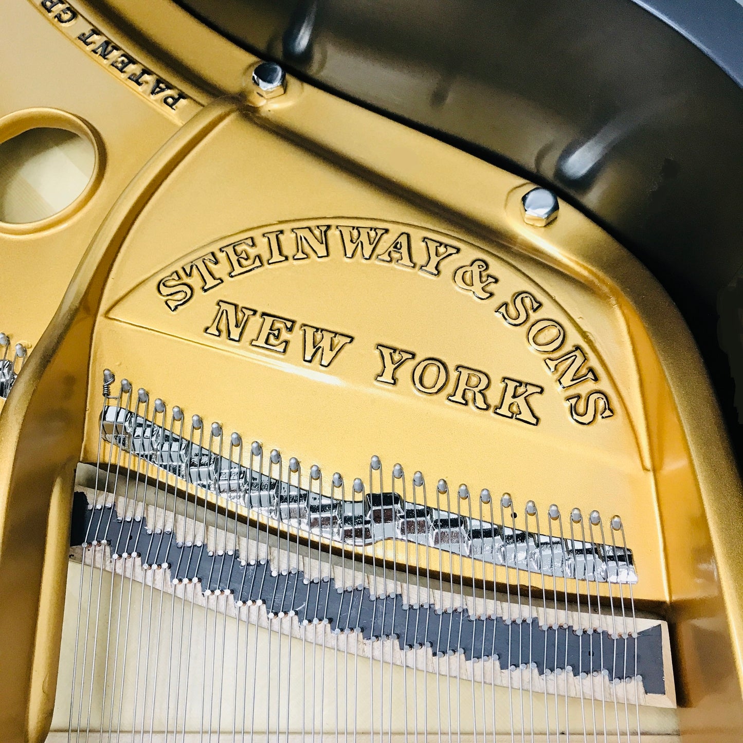 Steinway M Grand Piano Ebony Satin