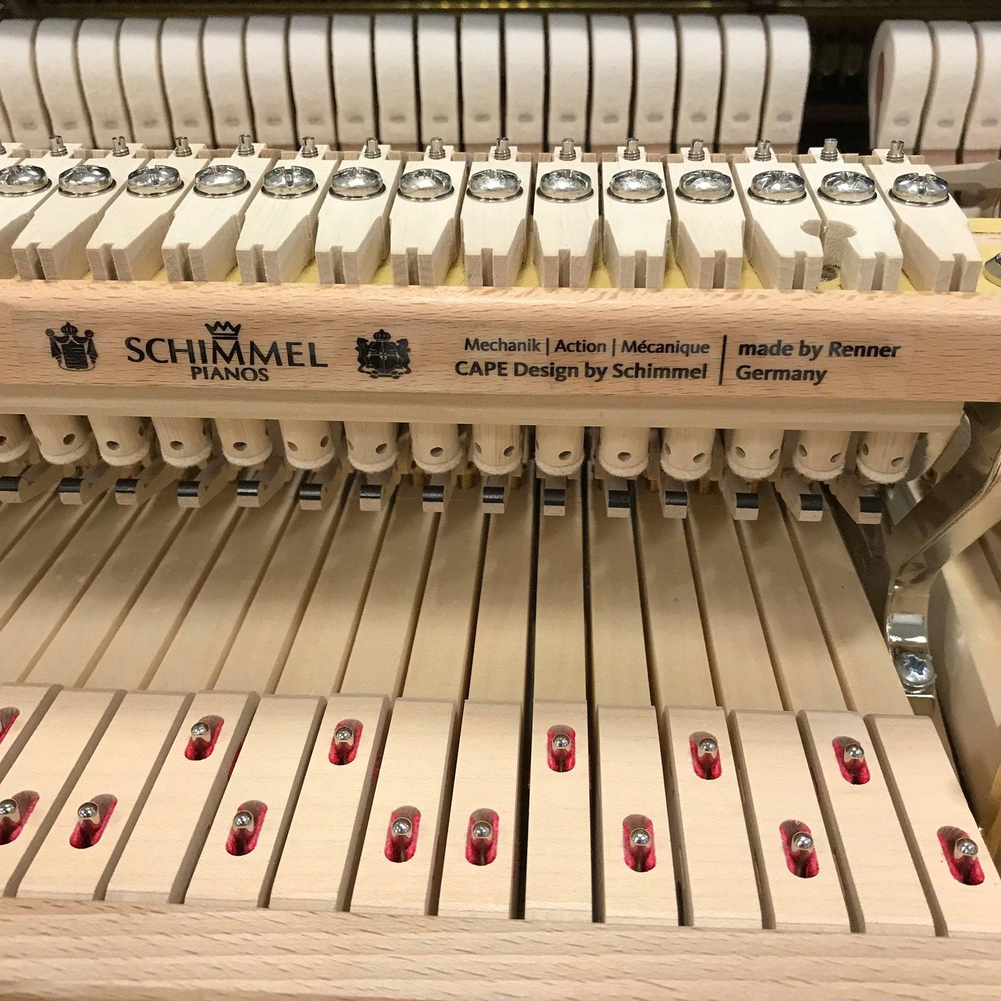 Schimmel Konzert K195 Intarsia Harp Grand Piano - Orpheus Music