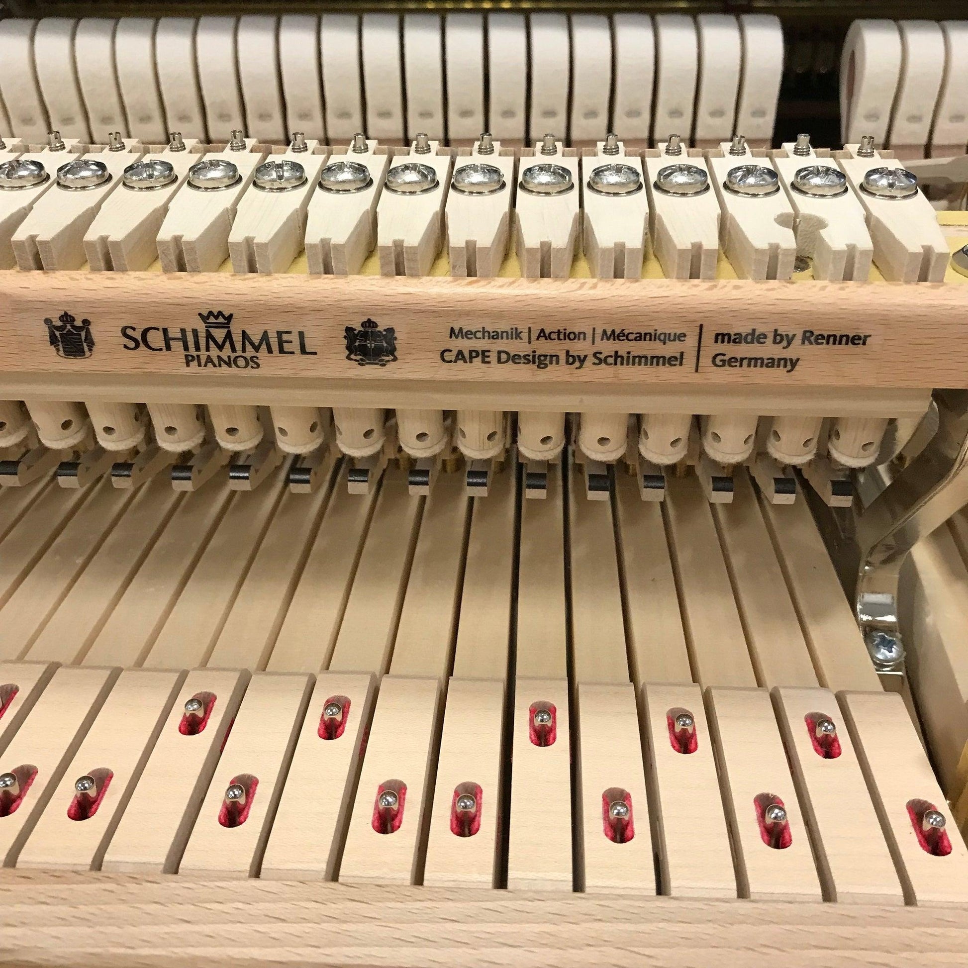 Schimmel Konzert K195 Intarsia Harp Grand Piano - Orpheus Music