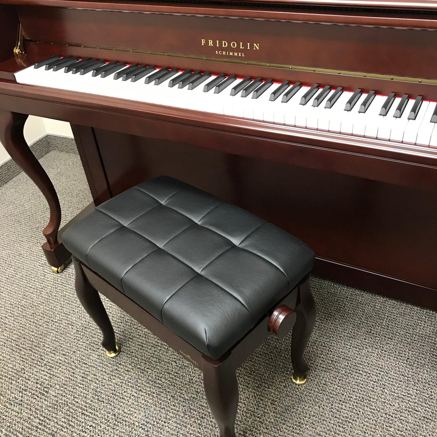 Schimmel Fridolin F121 Queen Anne Upright Piano - Orpheus Music