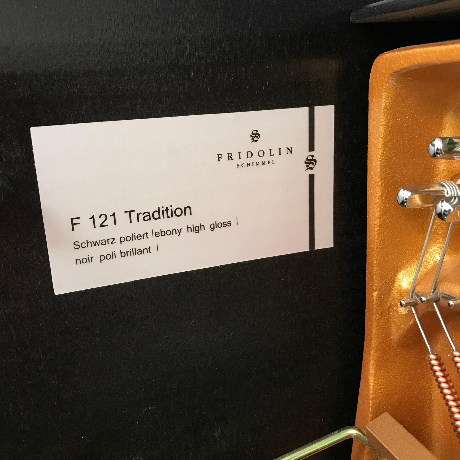 Schimmel Fridolin F121 Upright Piano - Orpheus Music