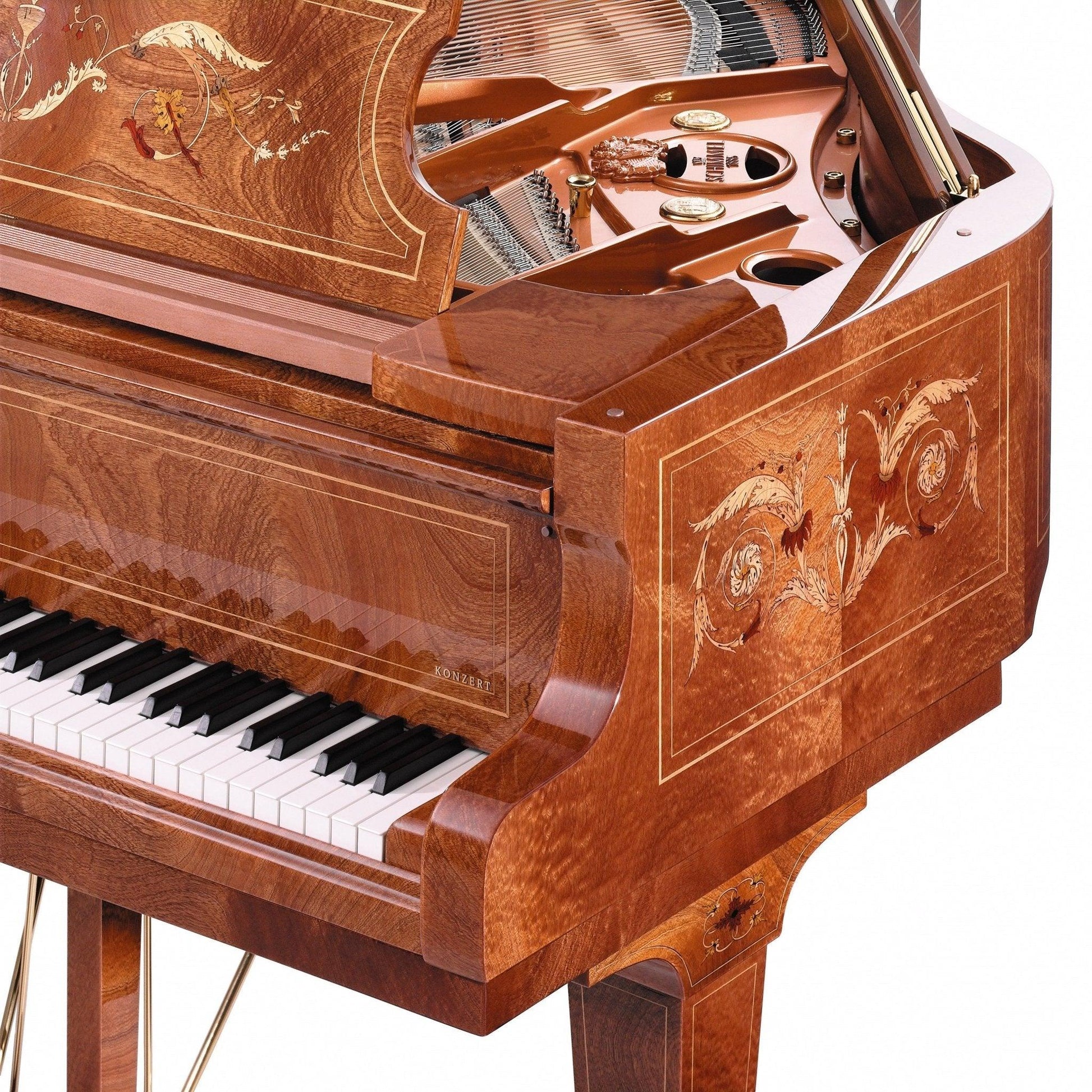 Schimmel Konzert K175 Intarsie Liaison Grand Piano - Orpheus Music