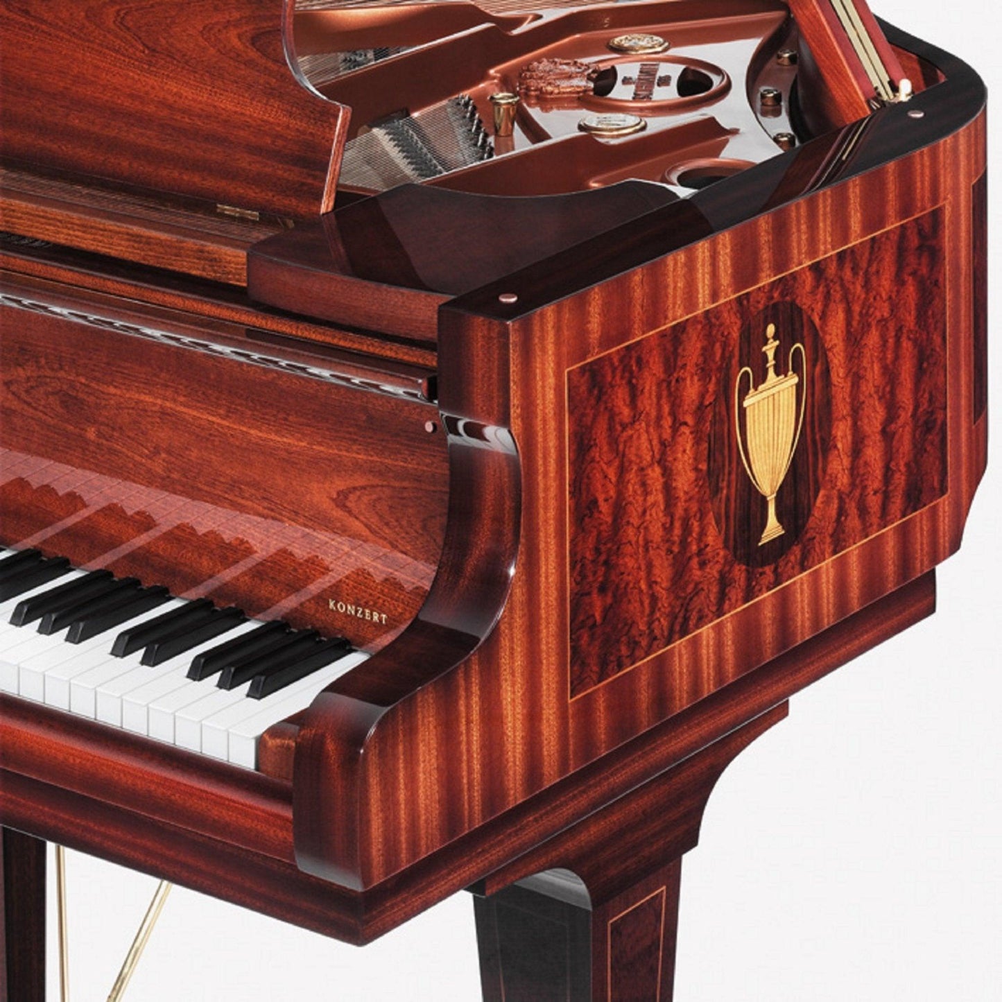 Schimmel Konzert K219 Intarsia Vase Grand Piano - Orpheus Music