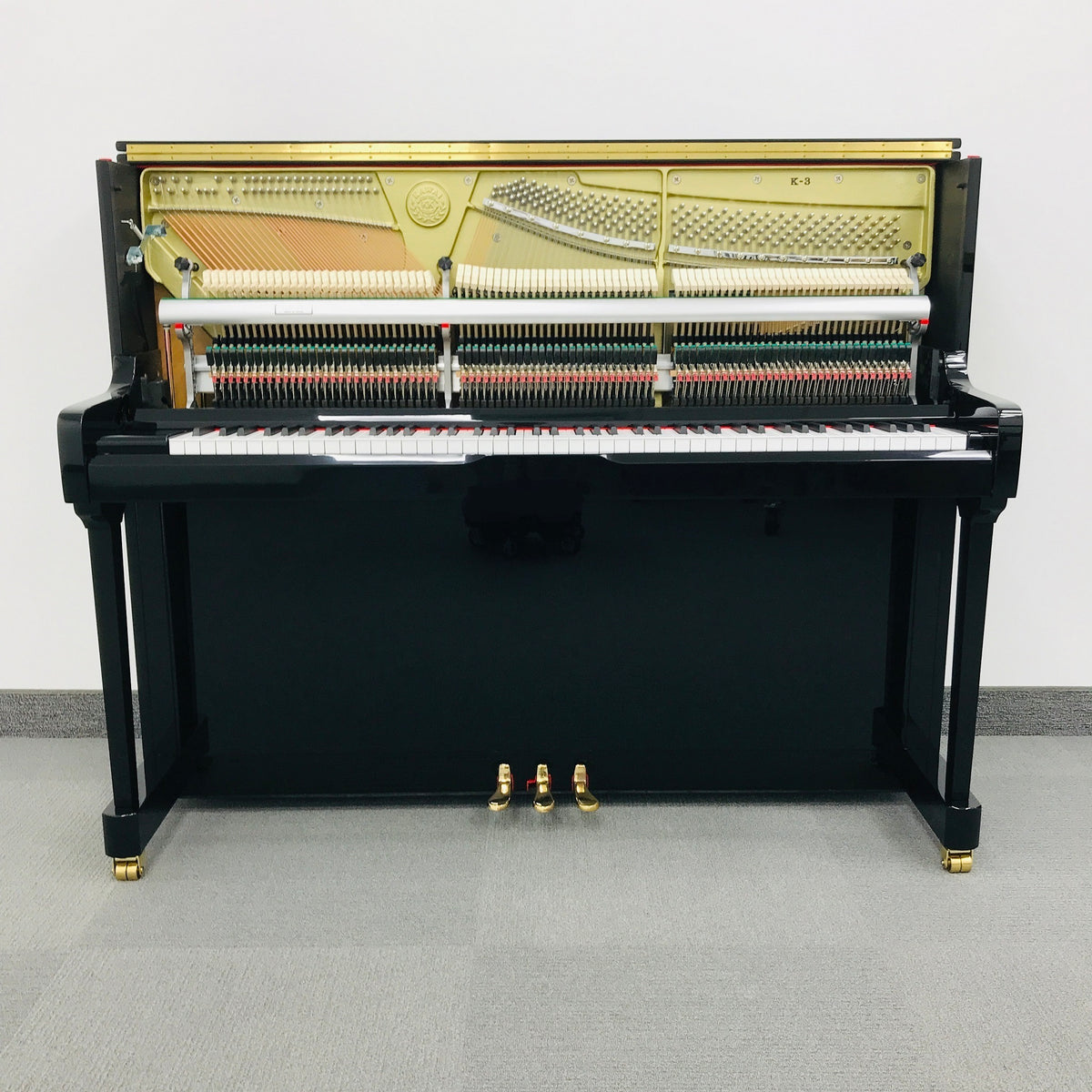 Kawai K3 Upright Piano Ebony Polish