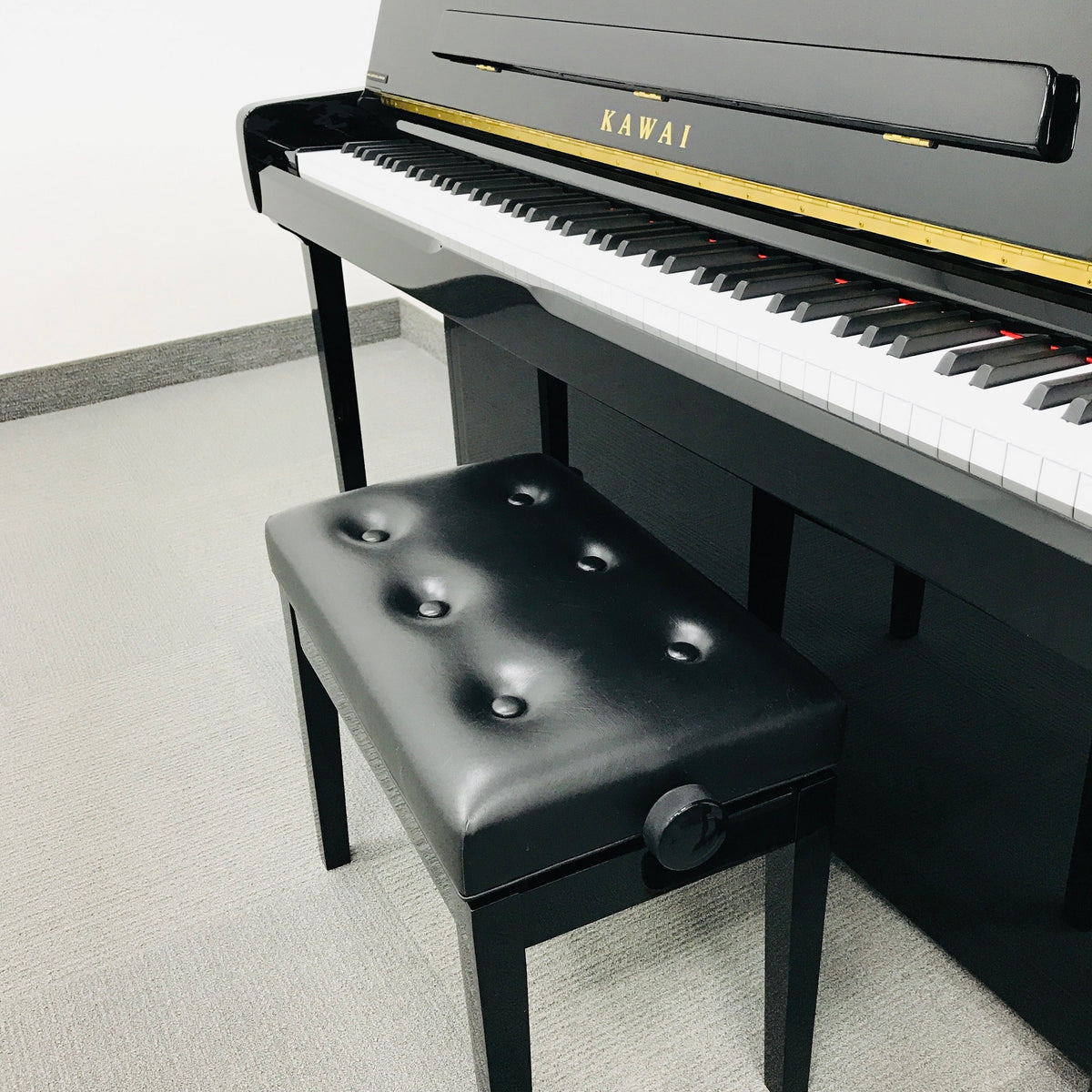 Kawai K3 Upright Piano Ebony Polish