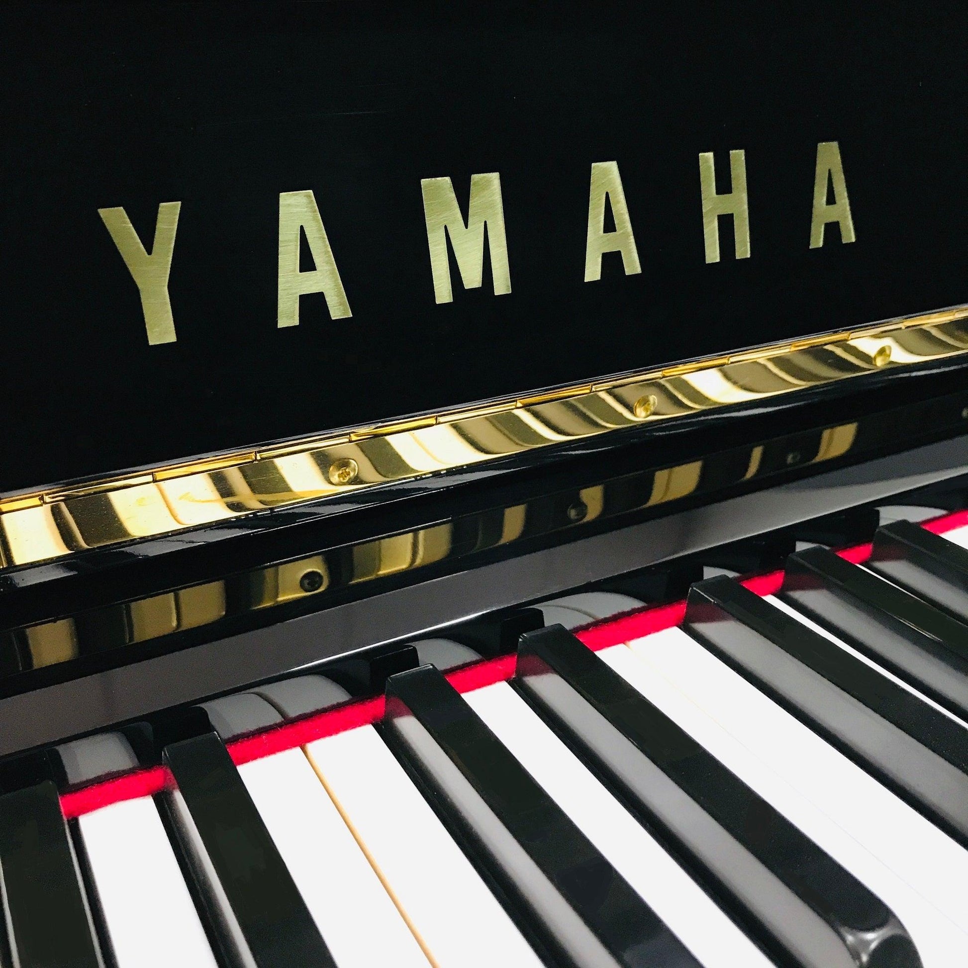 Yamaha U3 Traditionally Styled Painted Upright Piano, Blue Grey